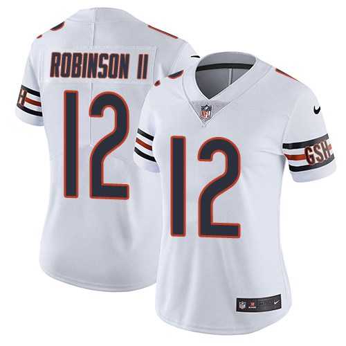 Women Nike Bears 12 Allen Robinson II White Color Rush Limited Jersey Dzhi,We sell and wholesale Women Nike Bears 12 Allen Robinson II White Color Rush Limited Jersey Dzhi on line form chian!